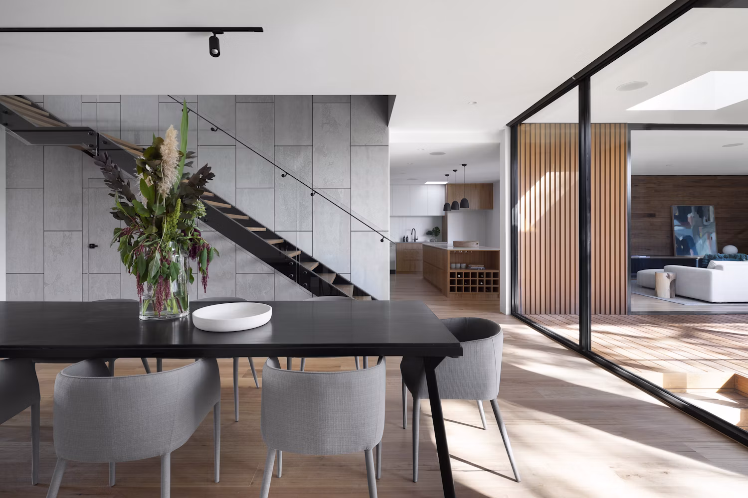 Modern residential lounge and lifestyle space