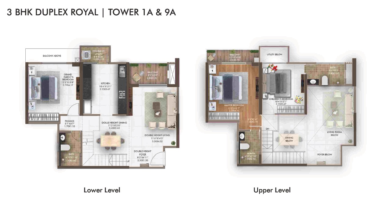 3BHK Floor Plan