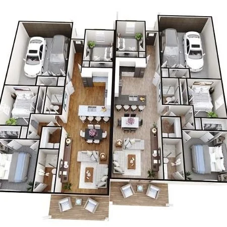 3 BHK Floor Plan