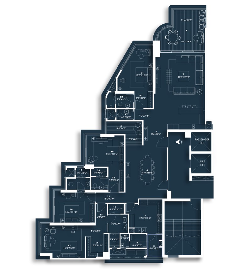 1st floor plan