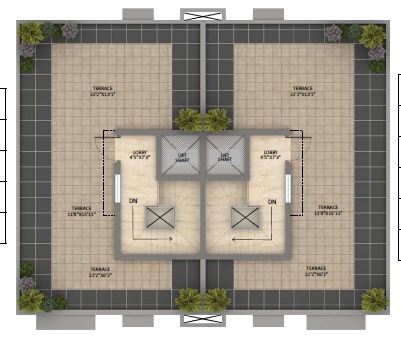 4 BHK Townhouse