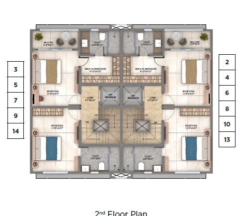 4 BHK Twin Villa